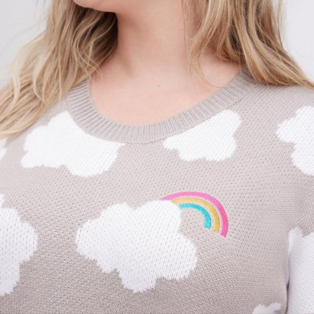 Pullover Drop Shoulder Tunic Sweater - image 5